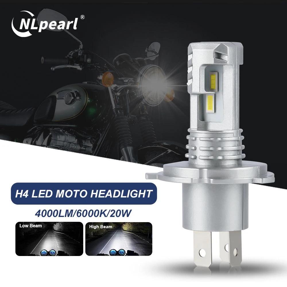 NLpearl-H4 LED ڵ  Ʈ , CSP Ҹ  H4 9003 HB2 LED Hi/Lo  6000K 12V H4 LED  ڵ   